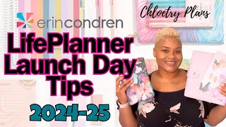 Erin Condren LifePlanner Launch Day Tips | 2024-25