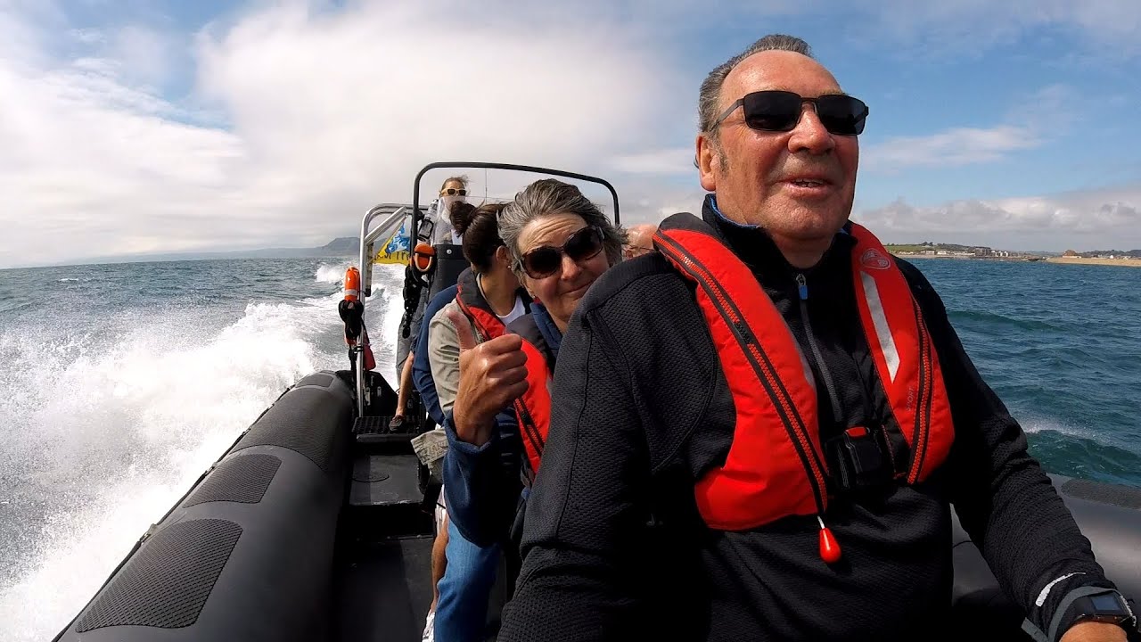 West Bay, Dorset - RIB boat ride