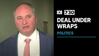 What does the National Party want in return for supporting net zero by 2050 | 7.30