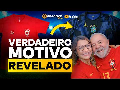 DESCOBERTO o motivo para a CBF desistir de camisa lacradora