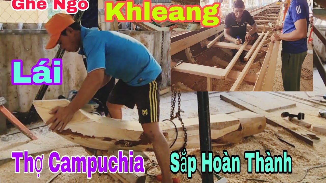 Ghe Ngo Chùa Khleang Lêp Phần Lái Ghe Sắp Hoàn Thành 2026