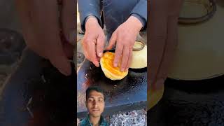 Chinese Burger Grandpas fried pork intestines ?? food cooking delicious outdoorcooking shorts
