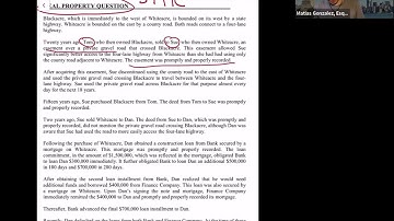 Issue Spotting - How to Spot Issues on Bar Exam Essays