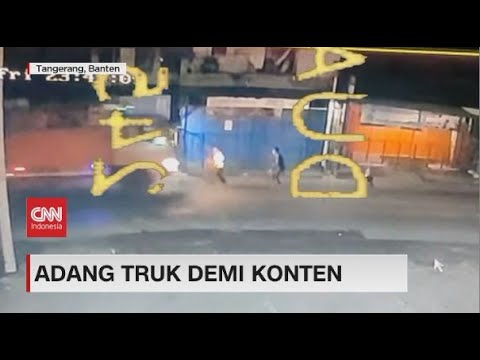 Adang Truk demi Konten