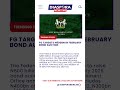 FG Targets N800bn in February Bond Auction