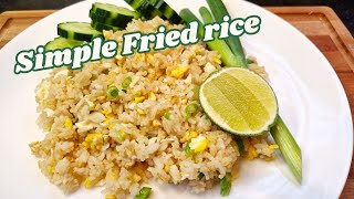 Simple Fried Rice  | Chapter 6 | Cha's Kitchen (Step-by-step)