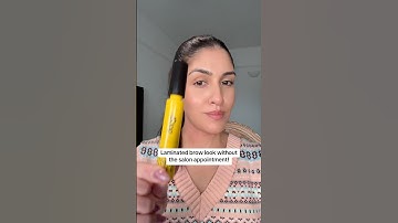 Can we take a moment for this brow gel? Got2B Glued gives that laminated look—no salon needed!#brows