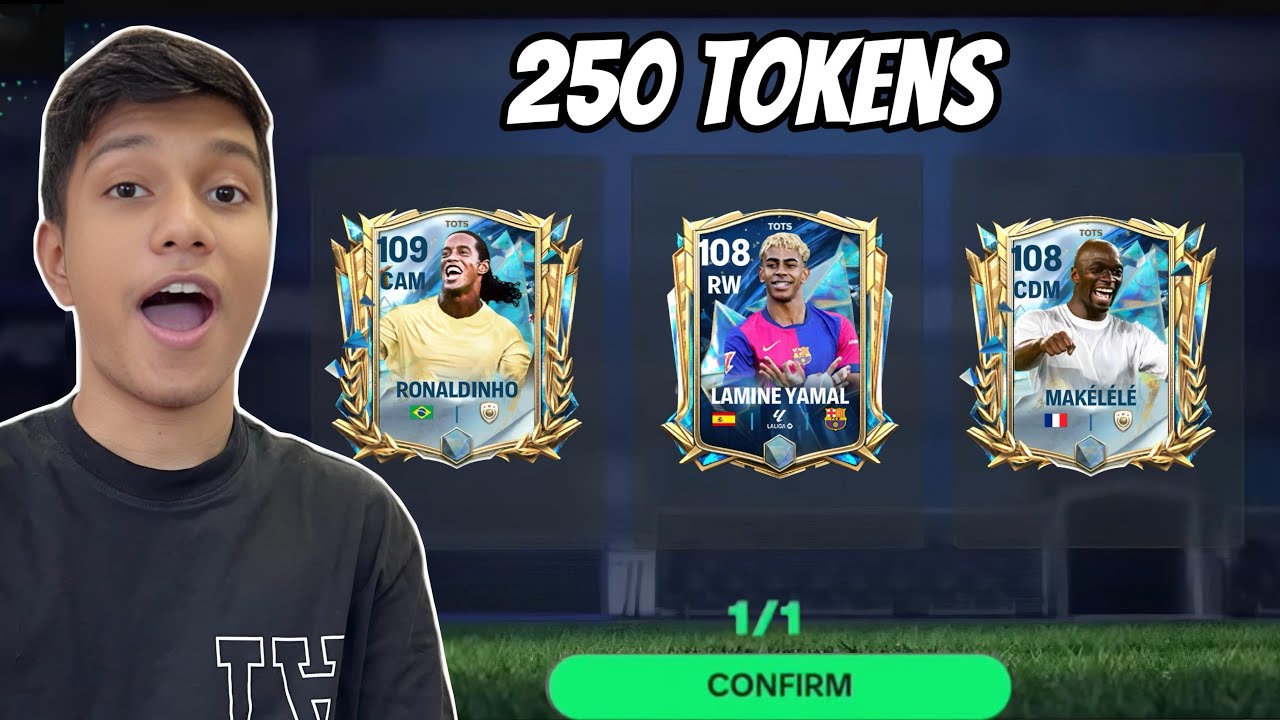 250 Tokens Market Pick in TOTS event! EA FC Mobile