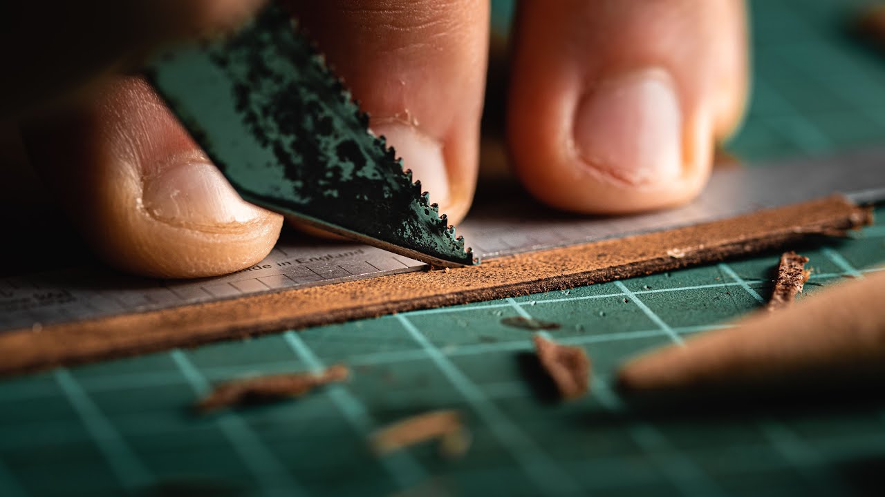 Leathercraft Hack⭐ BLADES and HANDLES ✓ Leather Working Knives 