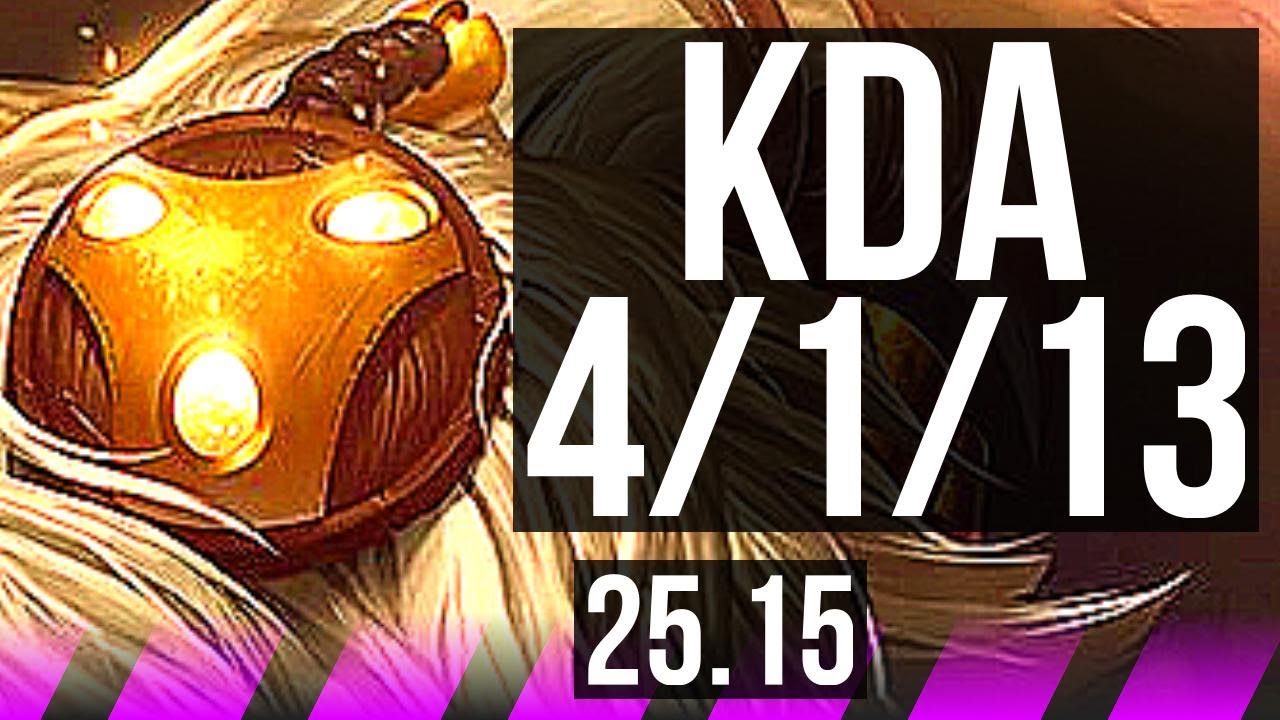 BARD & Xayah vs YUUMI & Lucian (SUP) | 4/1/13 | KR Master | 25.15