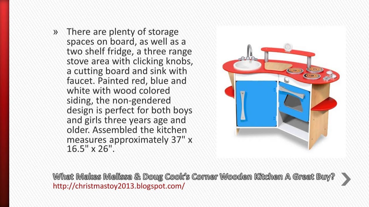 Melissadoug Cooks Corner Wooden Kitchen Review Youtube