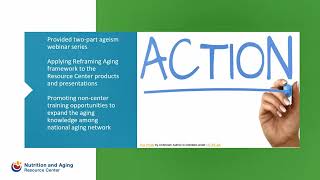 2022 Nutrition and Aging Resource Center Needs Assessment Results