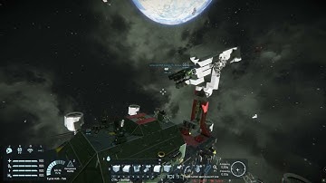 Space Engineers - AutoPillock script autodock flexing - moving and rotating carrier