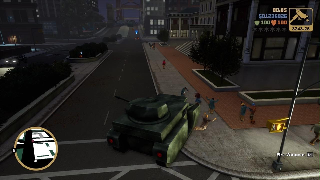 GTA 3 definition edition easy way to complete evidence  dash Tank Method