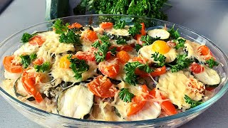 Кабачки в духовке  // Овощи в Духовке 🥒🥒 ПП Рецепты // Zucchini Recipe