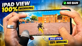 iPad View 100% Working 🔥 No Ban 😱 | Best View Settings 🎮 screenshot 4