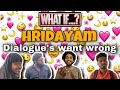 Hridayam dialogues went wrong   mrzodge  comedy