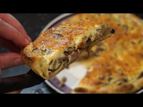 Recette Quiche Champignons Lardons Fromage