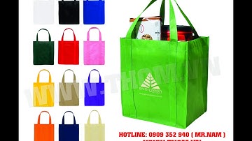 cơ sở sản xuất túi vải không dệt, chuyên túi môi trường, túi vải đựng quà tết, túi vải đựng quần áo