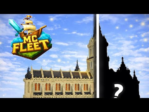 I made a GIANT CASTLE in Mc FLEET Minecraft Sever 🤯 #mcfleet ...