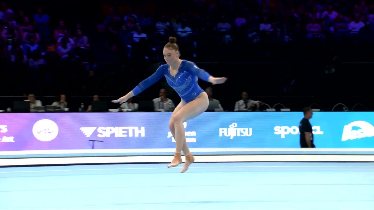 OSYSSEK-REIMER Morgane (FRA)_2023 Artistic Worlds, Antwerp (BEL)_Qualifications_Floor Exercise