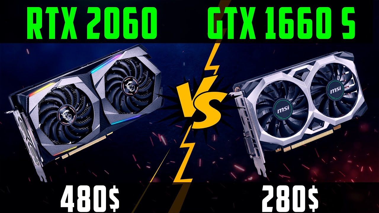 Rtx 2060 super vs gtx 1660