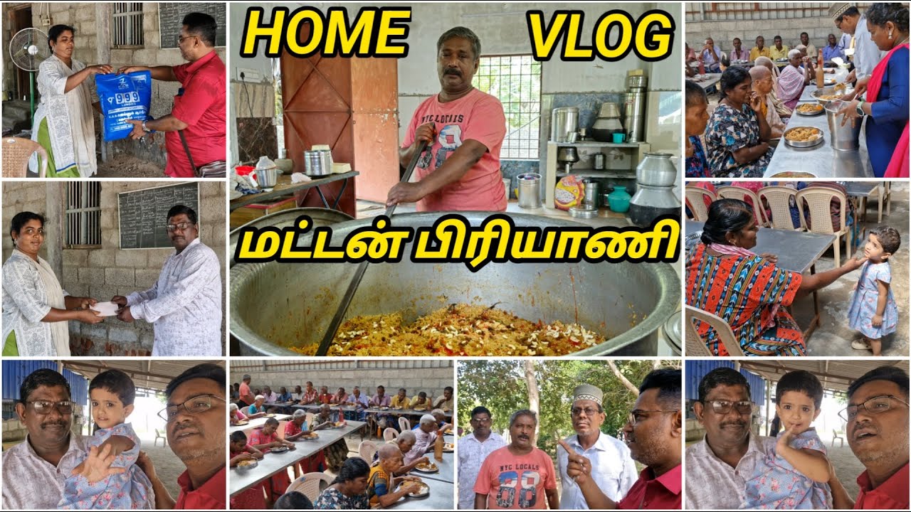 17கிலோ மட்டன் 17 கிலோ அரிசி /மணக்க மணக்க மட்டன் பிரியாணி /