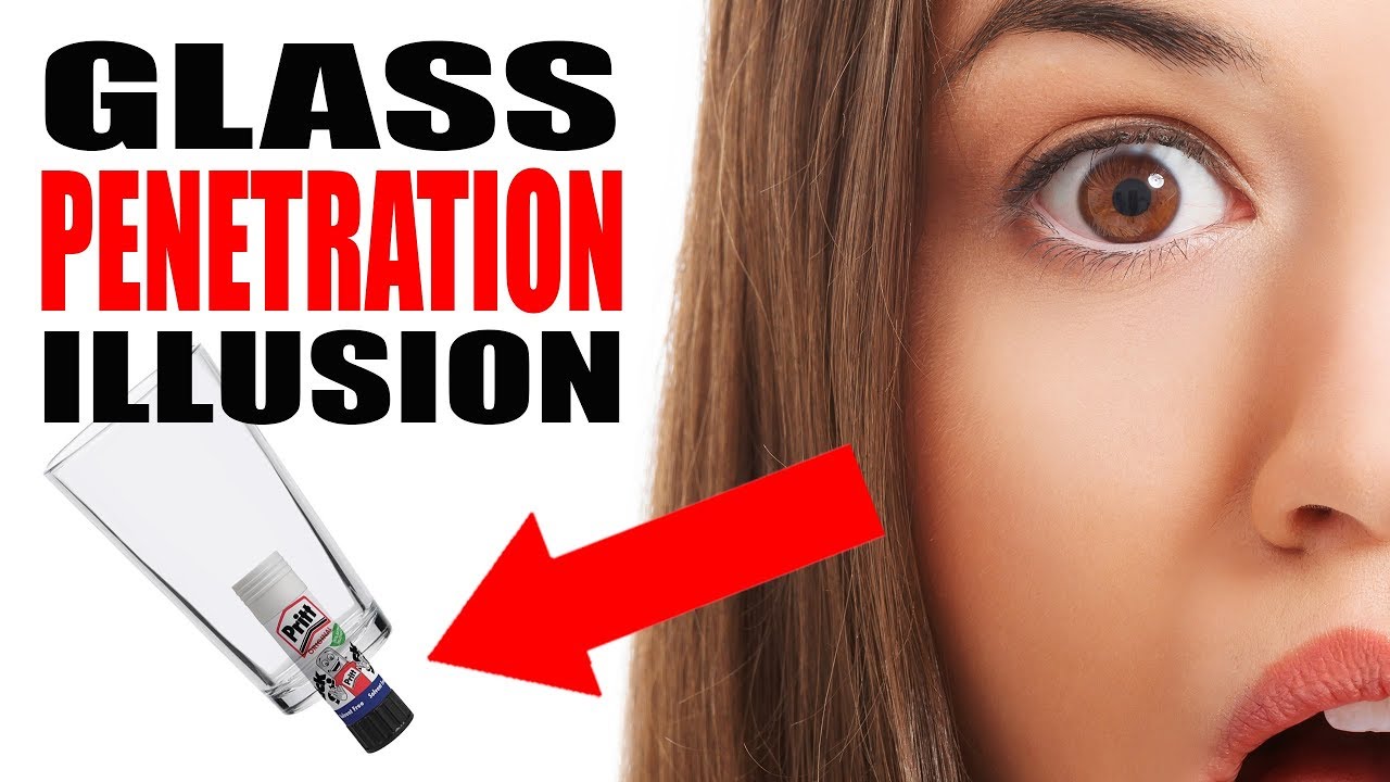 How To Do The Glass Magic Trick! YouTube