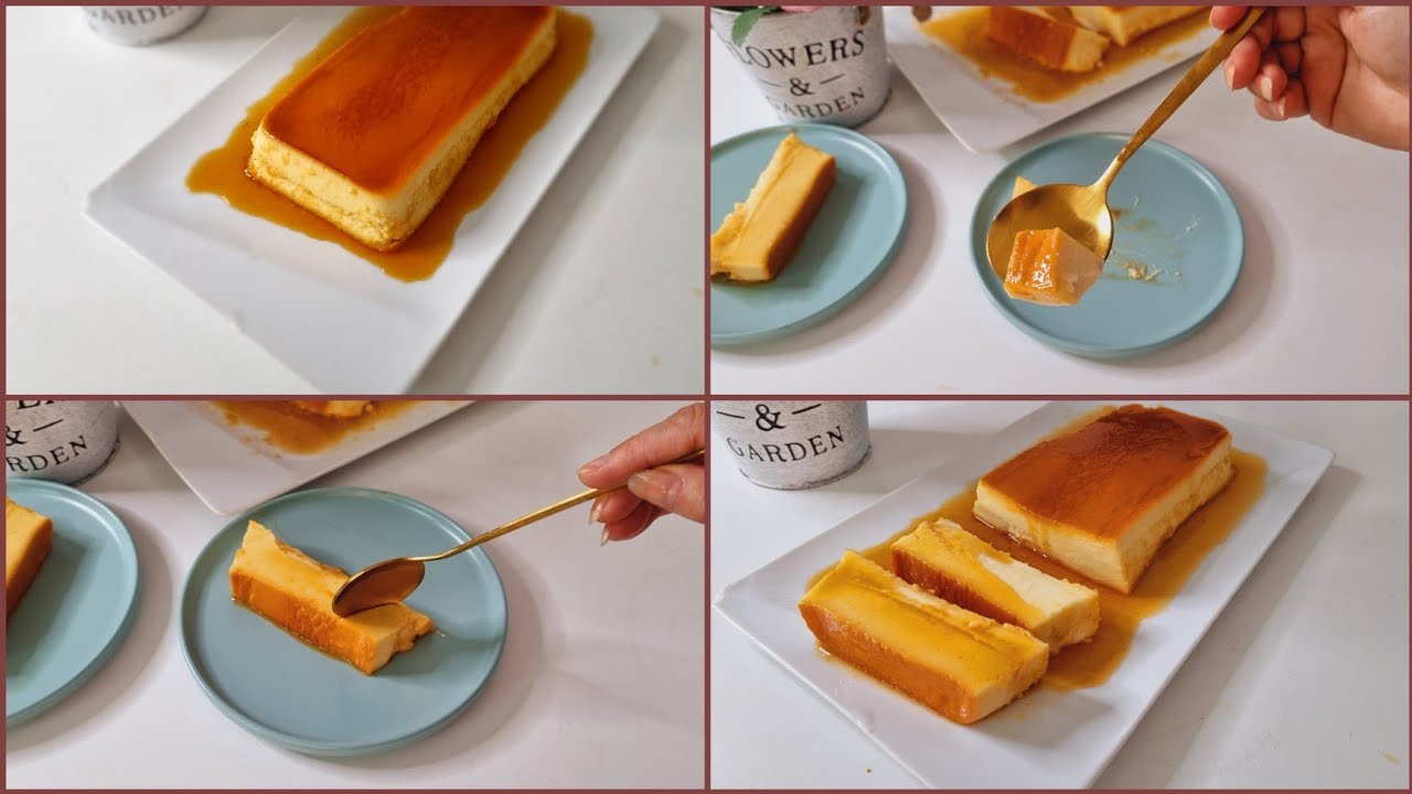 حلوى باردة بمكون كل الناس بترميه إعملى  كريم كراميل اقتصادي