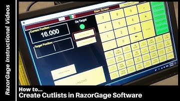 How to Download Cutlists in RazorGage Software