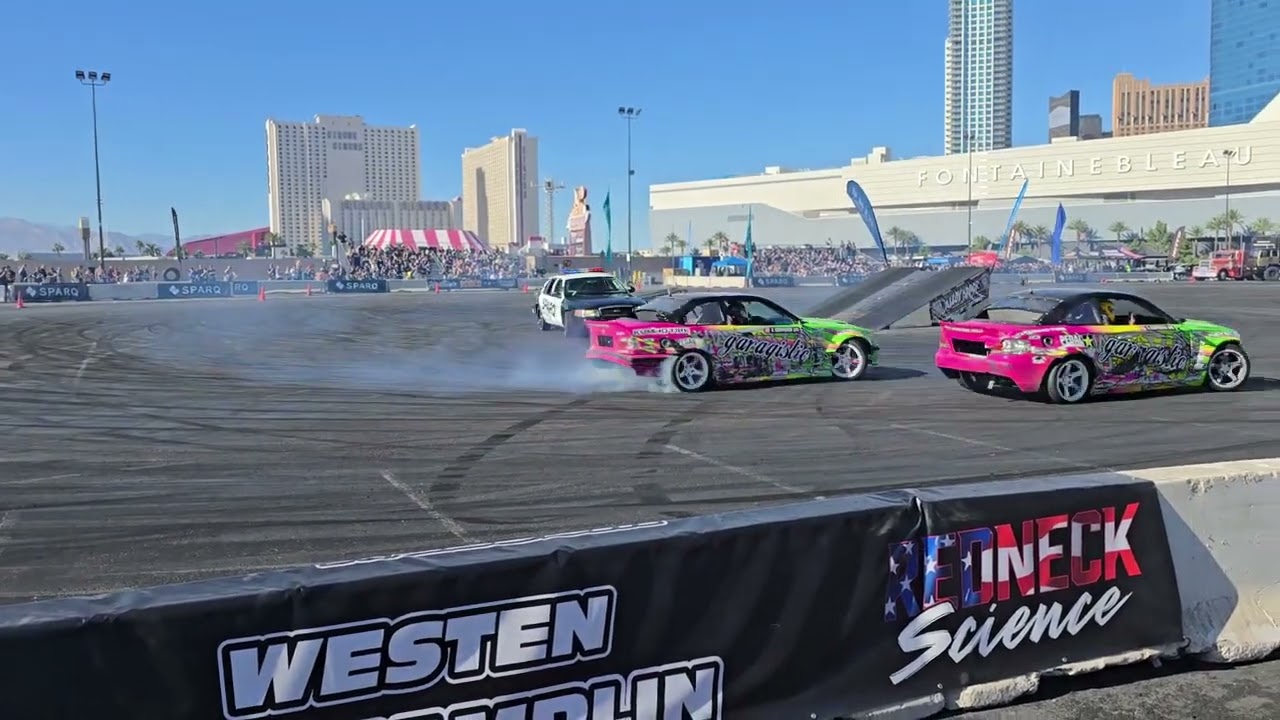 Sema 2025 drift yard at west hall 
