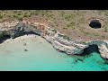 la meravigliosa baia del mulino d'acqua a Otranto