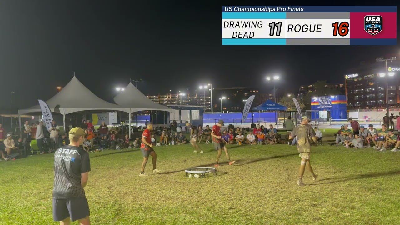US Roundnet National Championship Pro Finals (Drawing Dead vs Rogue)
