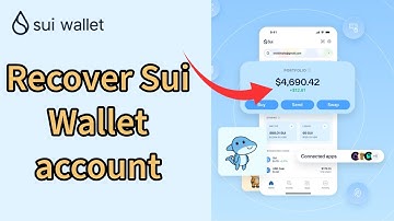 How to Recover and Restore Your Account on Sui Wallet App? 2024