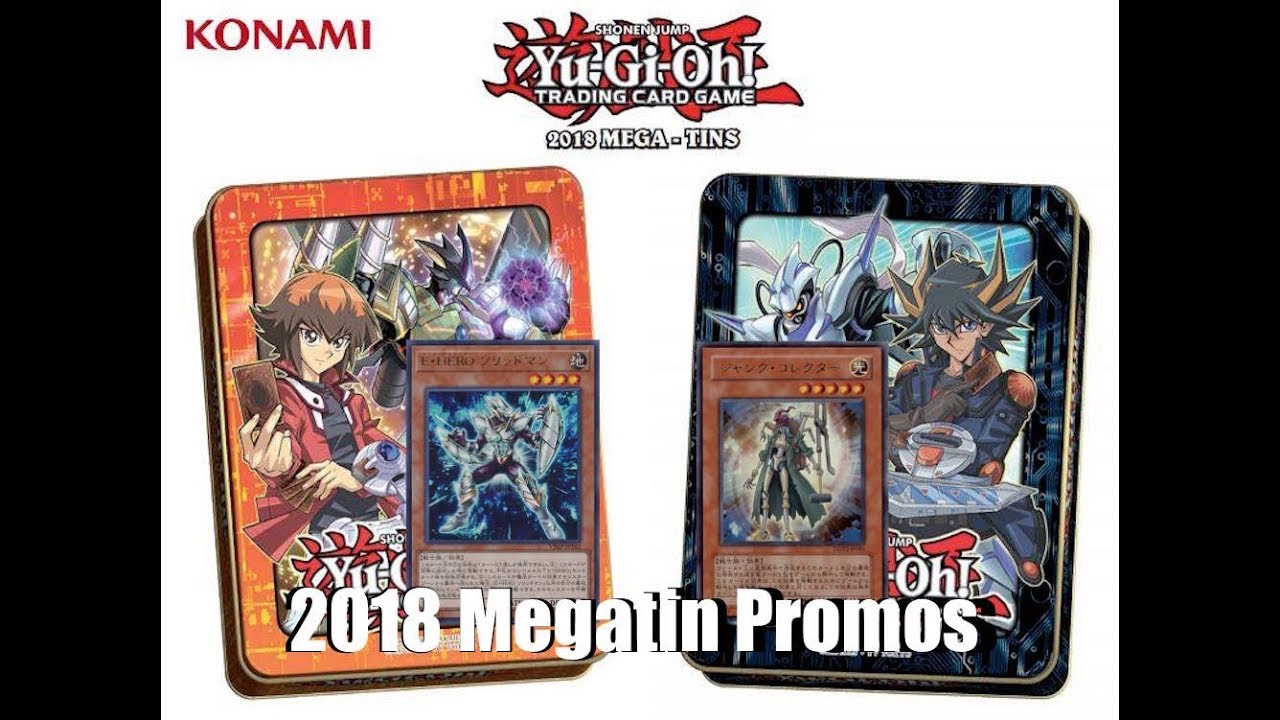 Yu-Gi-Oh!!!! 2018 Mega Tin Promos