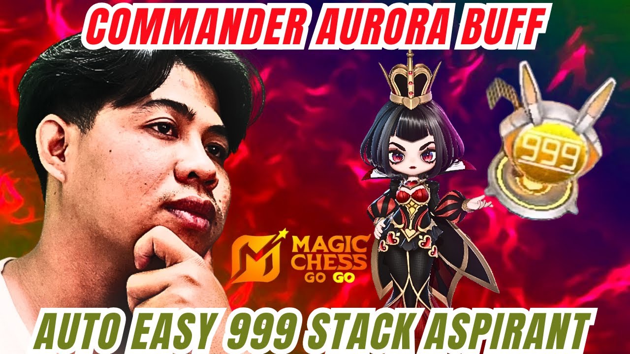 COMMANDER AURORA BUFF 999 STACK ASPIRANT TOO EASY BROOO