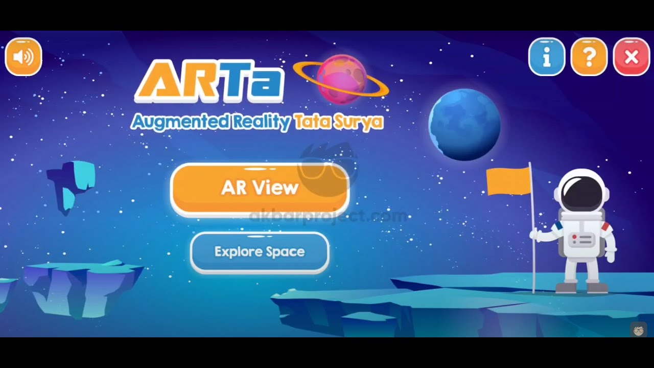 Augmented Reality Tata Surya (Rotasi dan Revolusi Bumi) | Jasa Media Interaktif & Game Edukasi