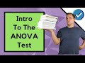 Introduction to the oneway anova test analysis of variance test