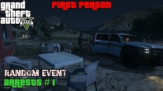 GTA 5 ★ Random Event # 29 ★ Arrests # 1 [Location Guide]