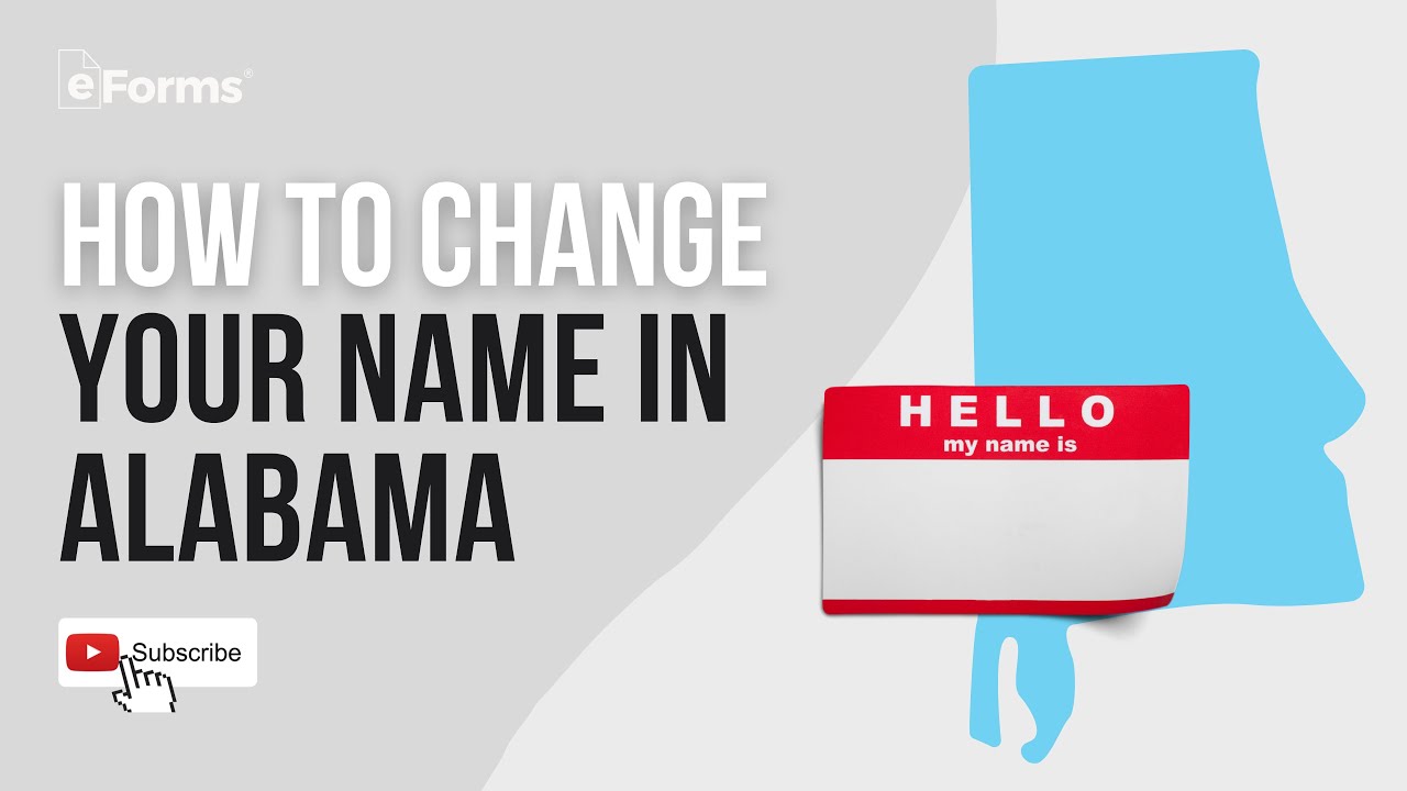 Getting Your Name Changed in Alabama After Marriage