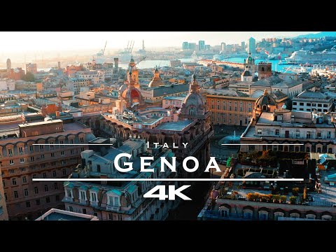 Genoa, Italy 🇮🇹 - by drone [4K]