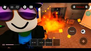 My brother set it to HARDCORE!!!! (survive the elevator) 