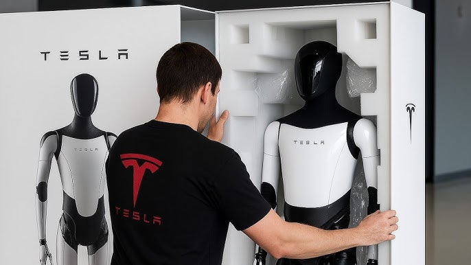 Elon Musk LEAKS Tesla Bot Gen V3: Factory Revealed & 50K Units READY! -  YouTube