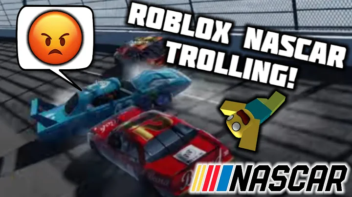 TROLLING ROBLOX NASCAR RACERS! | just daytona. (Roblox)