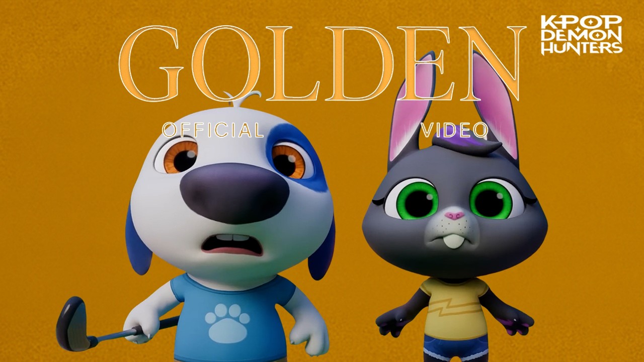 GOLDEN X My Talking Tom - Fun Made Every Turn Exciting 🎢(MUSIC