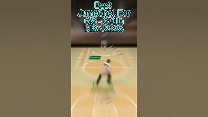 The BEST Jumpshot For 6'5-6'9's In NBA 2K25!
