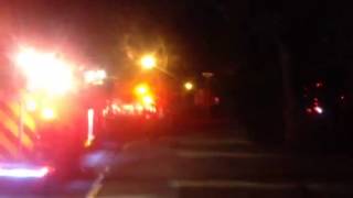 ESQFD E11 (spare) responding, ESQFD, CFBFD, all units, BCAS on scene.