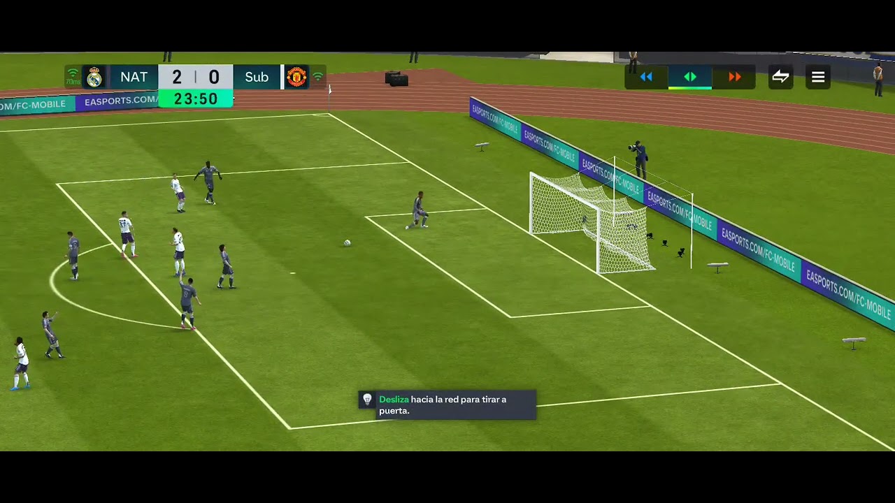 Jugando FC MOBILE PARTIDO 4