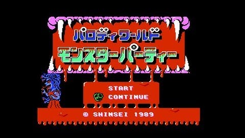 Parody World: Monster Party (Famicom) - ALL PASSWORDS!