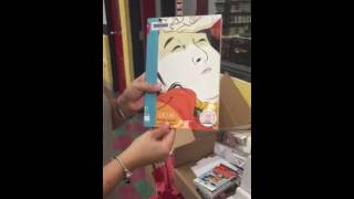 Copying books on copy machine